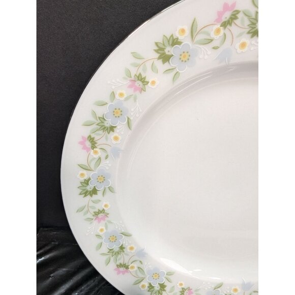 Johann Haviland Forever Spring Pattern 2 Teacups and Saucers 1 Dessert Plate - Picture 3 of 10